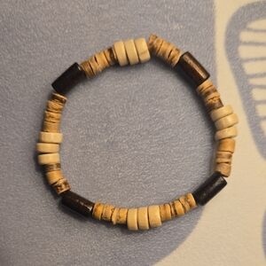 Wooden Beaded Bracelet